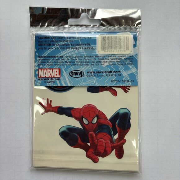 Marvel Ultimate Spider-Man Superhero Temporary Tattoos 50 Count - Picture 2 of 4
